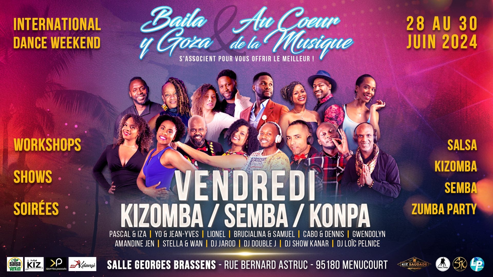 BAILA Y GOZA & AU COEUR DE LA MUSIQUE