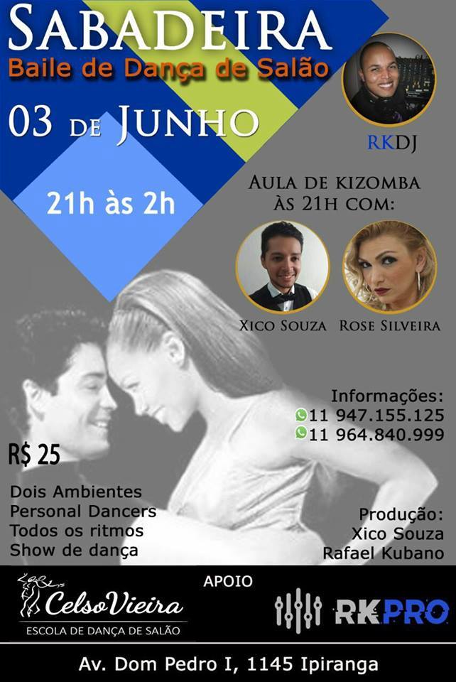 Sabadeira na Escola de Dança Celso Vieira