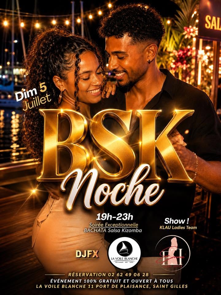 ✨BACHATA Salsa Kizomba Noche à La Voile Blanche 💃🏻🕺🏻⛵️✨