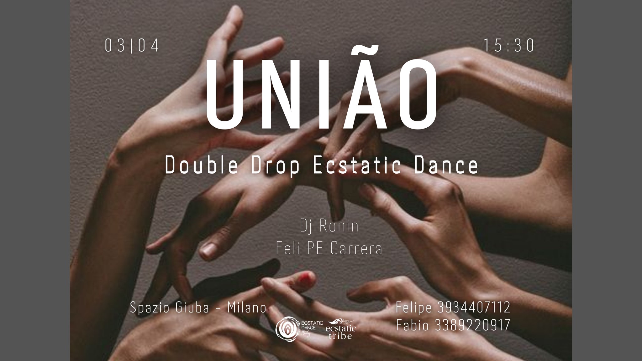 SOLD OUT - Double Drop Ecstatic Dance - UNIÃO