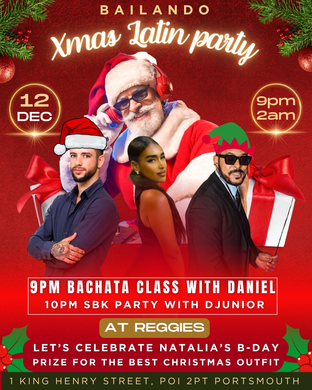 FESTIVE FIESTA LATIN PARTY 🎅🏽