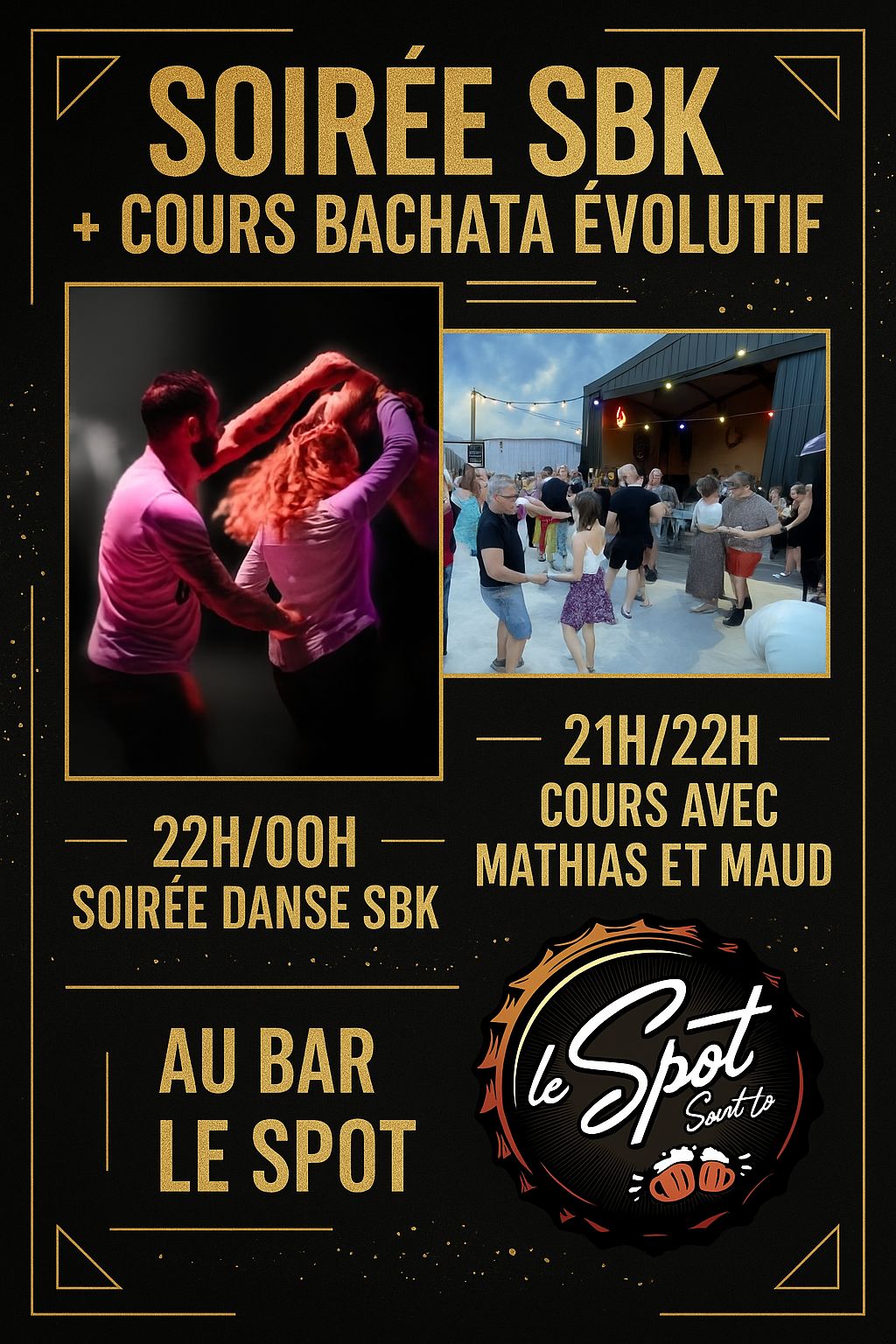 soirée SBK ROCK + cours bachata évolutif