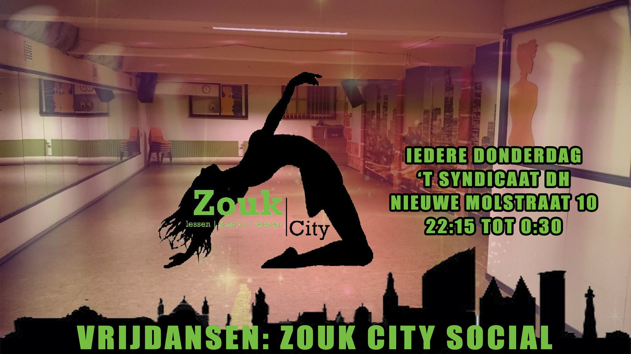 (26-2-15) ZoukCity VRIJDANSEN in het Syndicaat in Den Haag