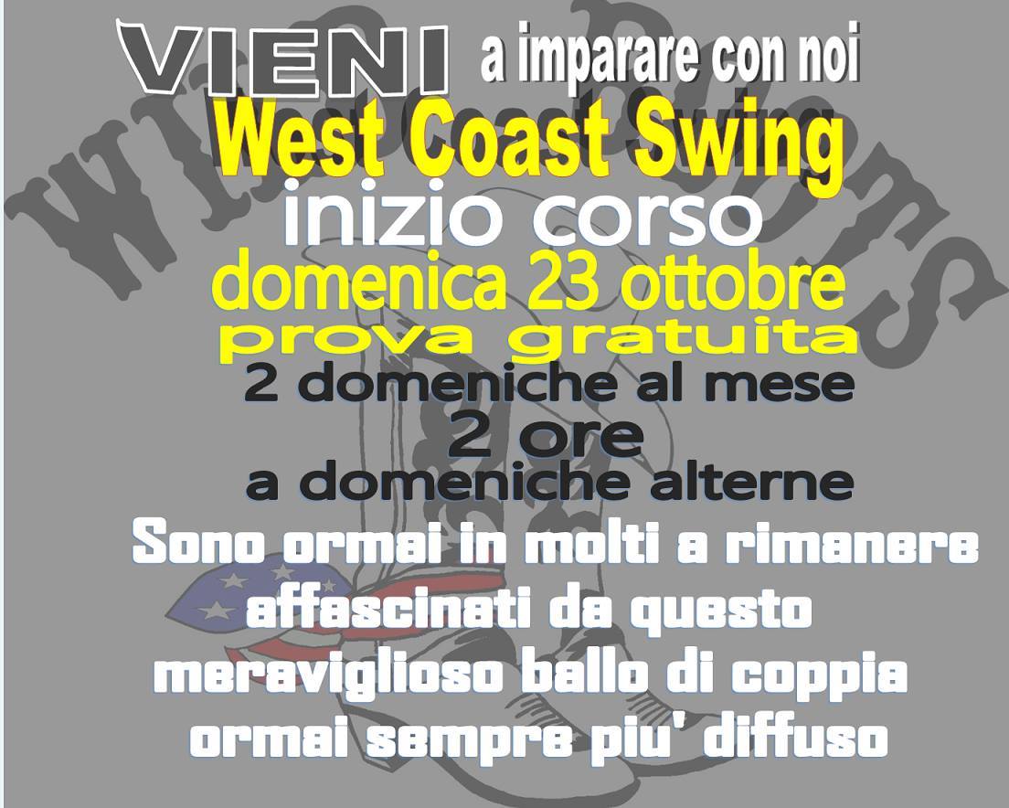 Stage di West Coast Swing