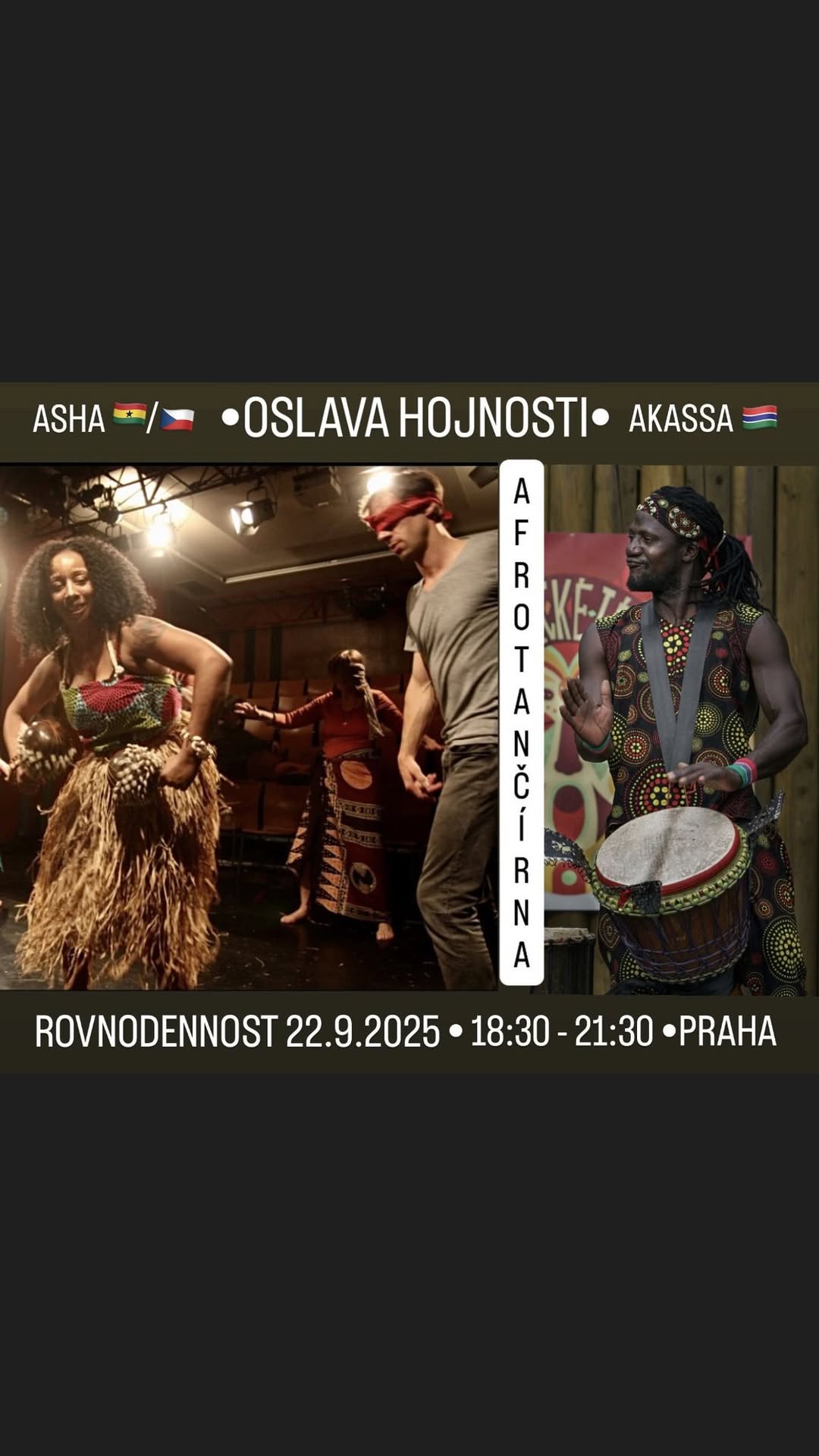 AFROTANČÍRNA • OSLAVA HOJNOSTI