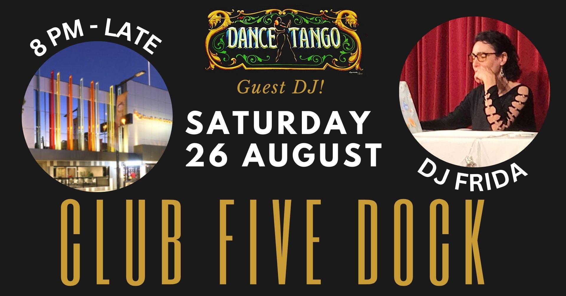 Dance Tango's Monthly Milonga at Club Five Dock