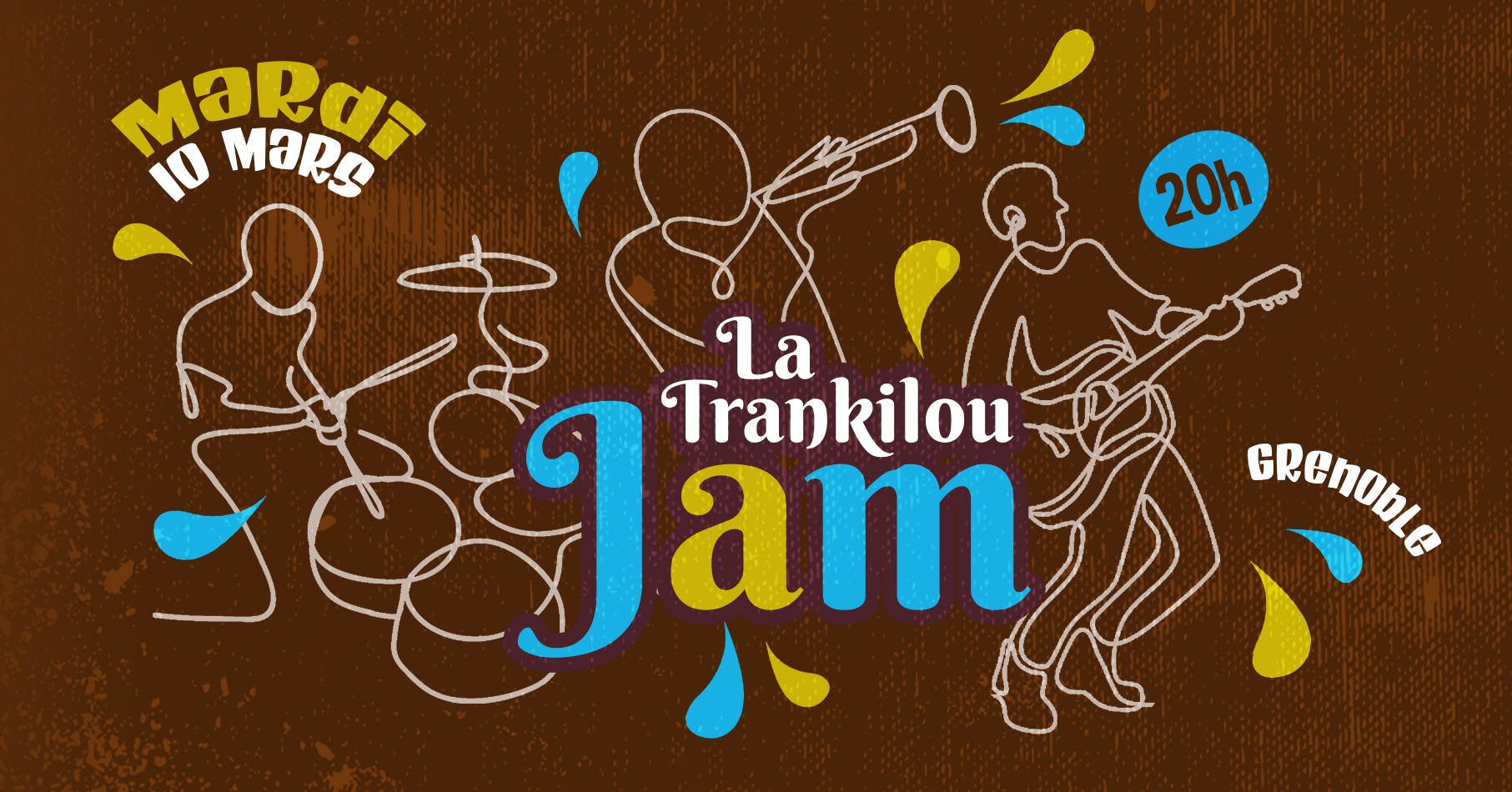 LA TRANKILOU JAM ⌜blues, swing, jazz, groove⌟