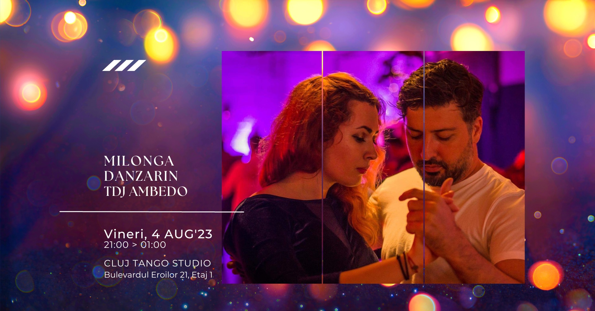 Milonga “Danzarin” cu tDJ AMBEDO
