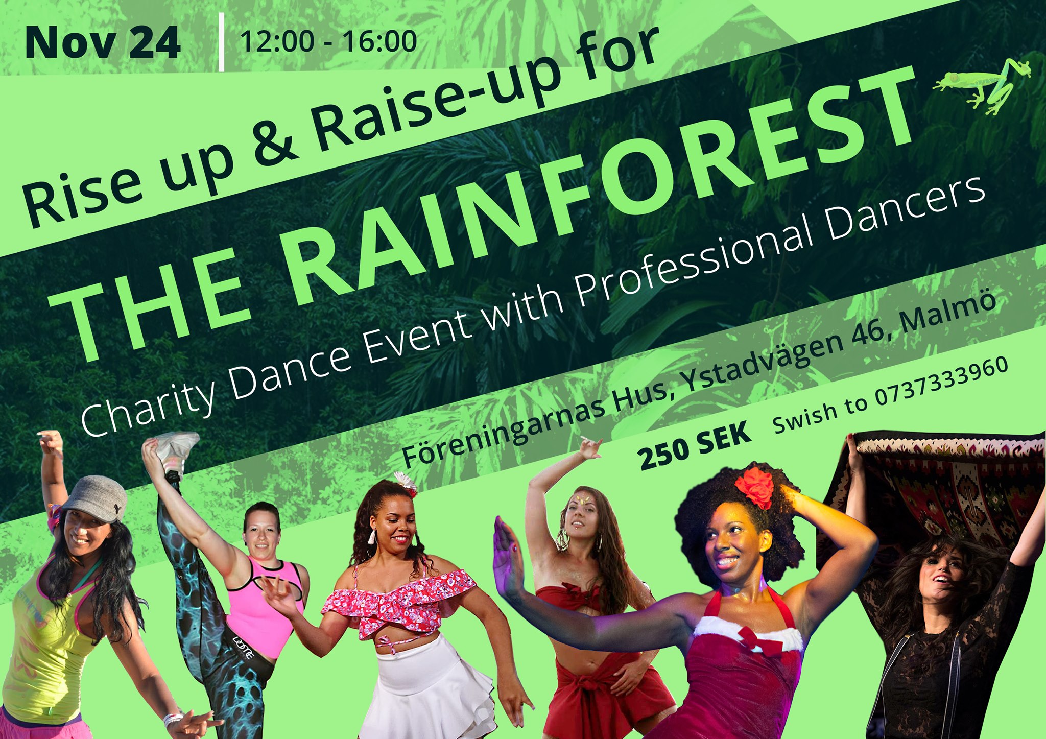 Rise up & Raise-up for the Rainforest