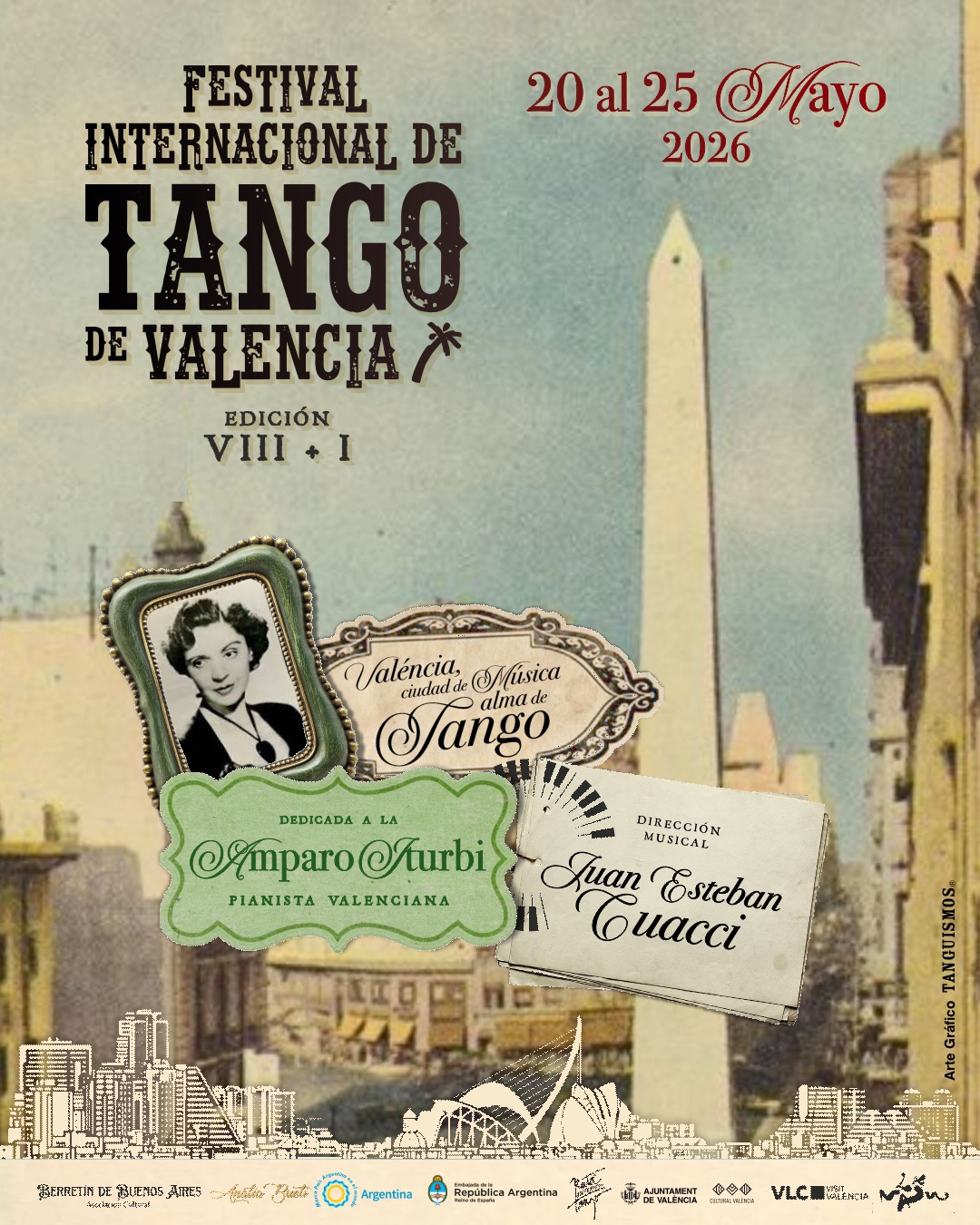 Festival Internacional de TANGO de València- edición VIII + I
