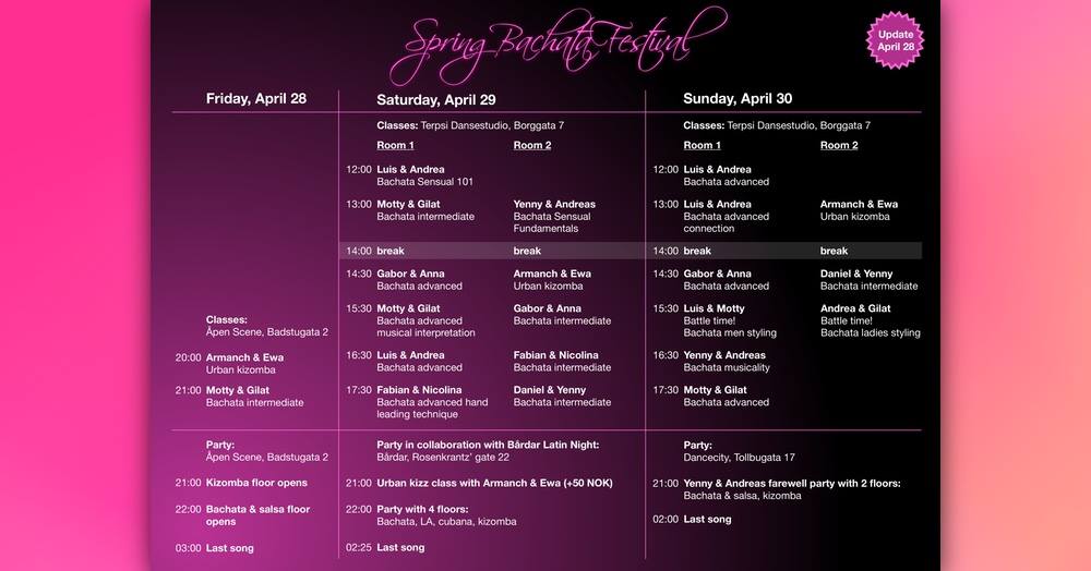 Spring Bachata Festival 2017