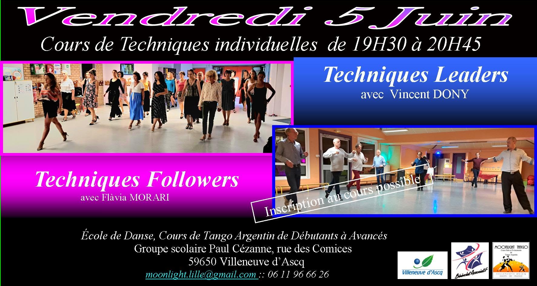 Cours de Techniques individuelles et Milonga <3