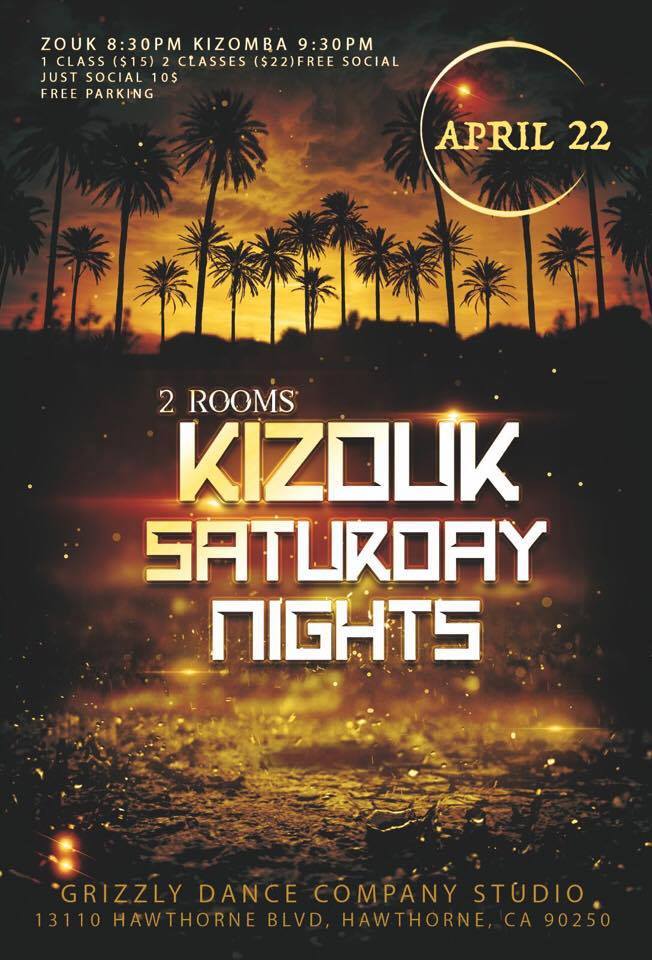 KiZouk Saturday Nights - with Ivo, Bruno and Olga