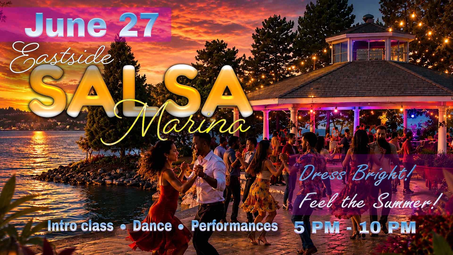 13th Annual - Eastside Salsa & Bachata Dance Party w Into Class & Performances