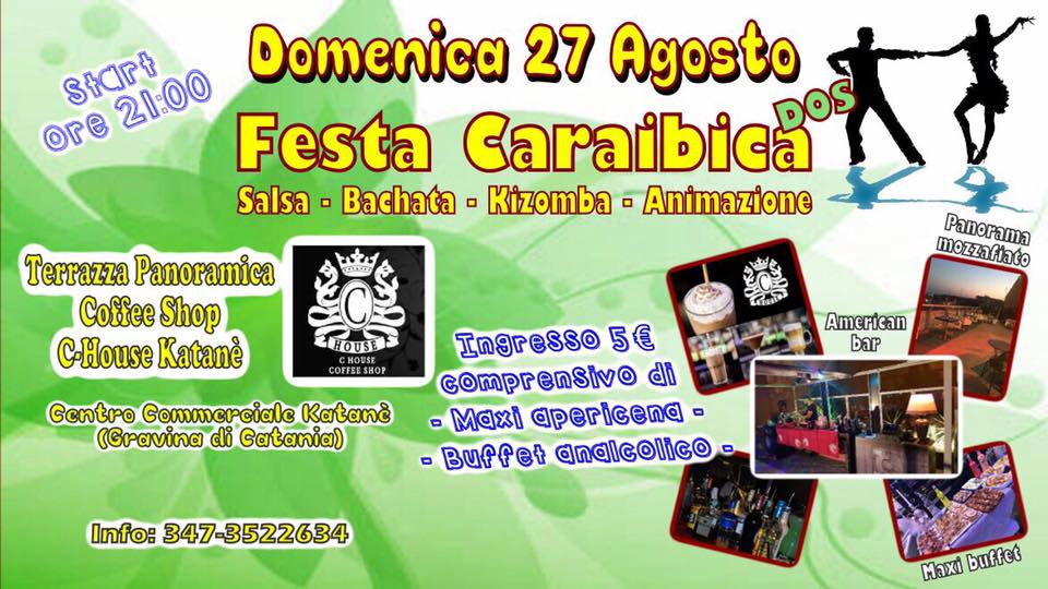 Festa Caraibica dos 5€ Tutto Compreso!