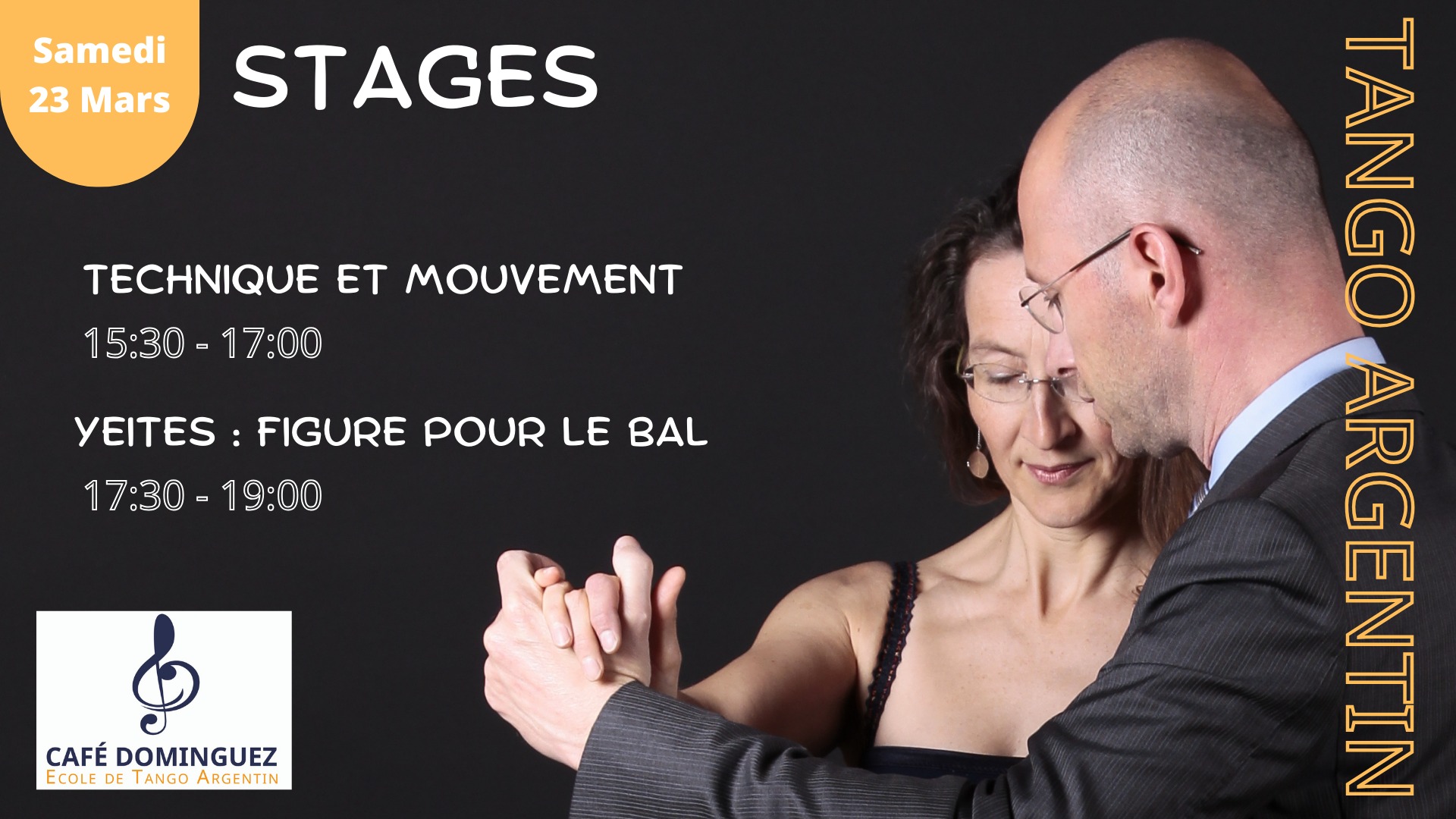 Stage Tango Argentin - Repas - Milonga