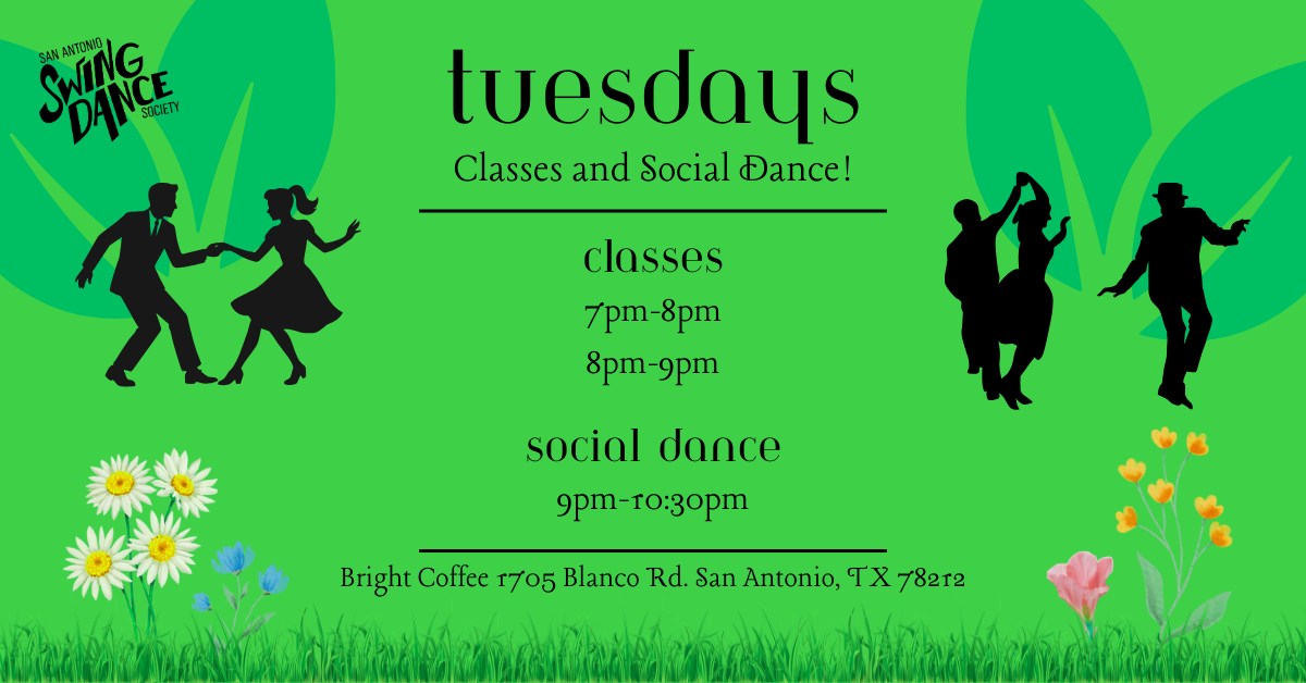 March Swing Dance Classes & Dances