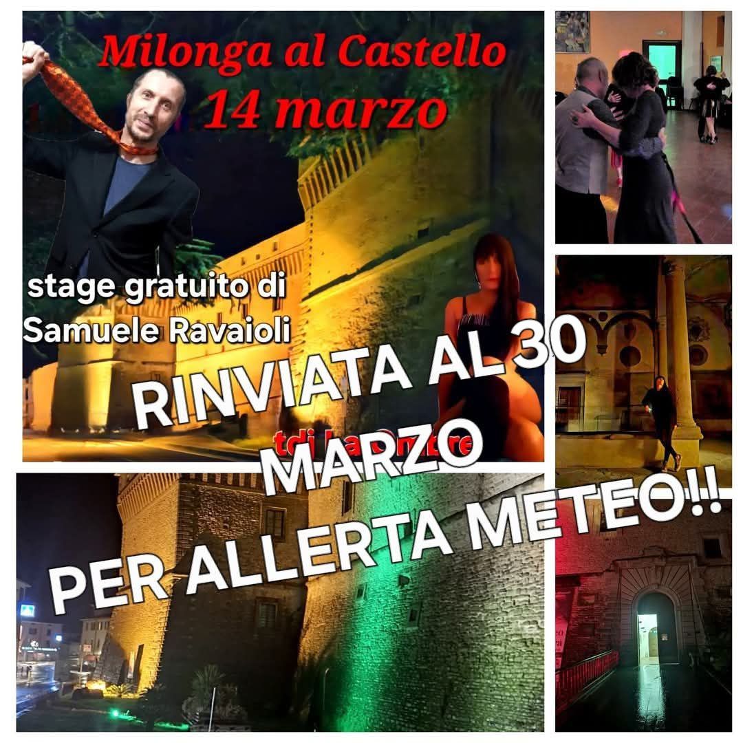 RINVIATA AL 30 MARZO PER DIRETTIVA COMUNALE ALLERTA METEO!!