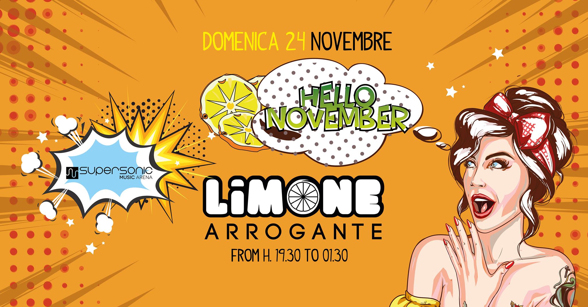 Limone Arrogante Sunday 24 Novembre 2019