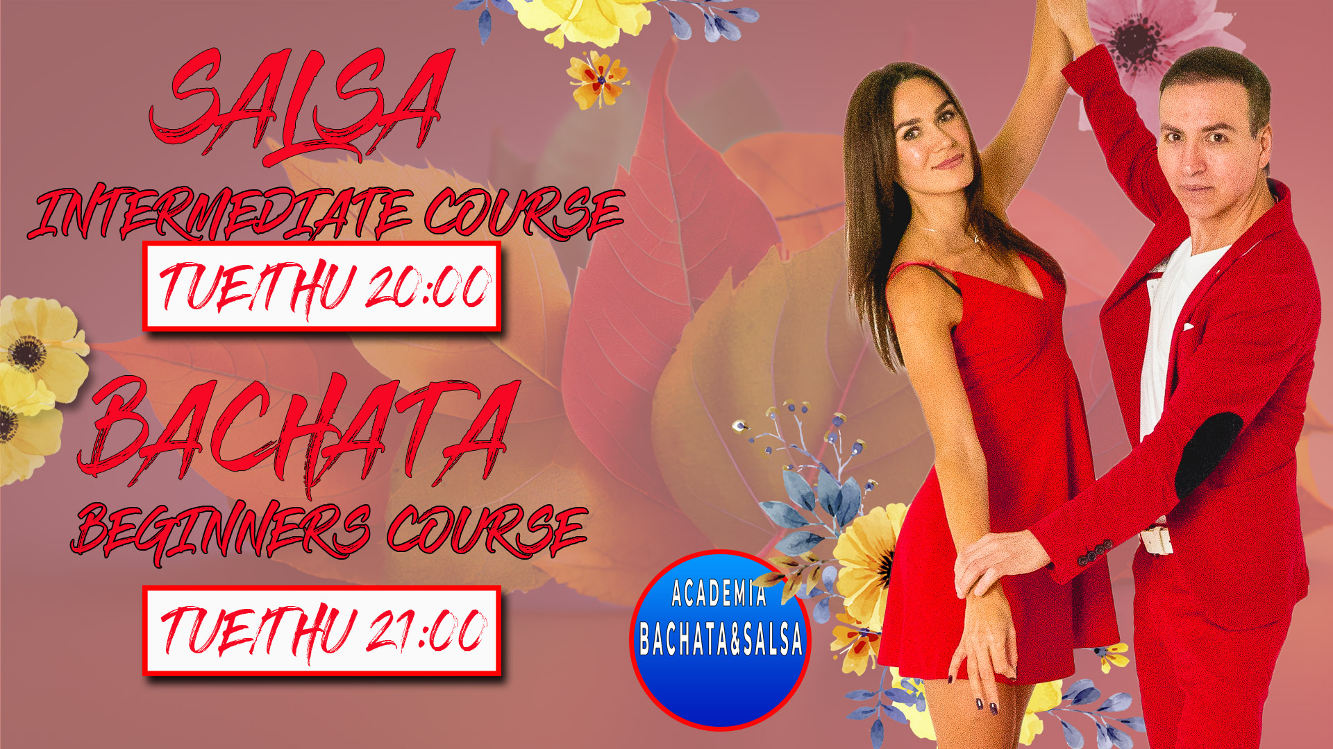 NEW Bachata&Salsa course for Beg-Int