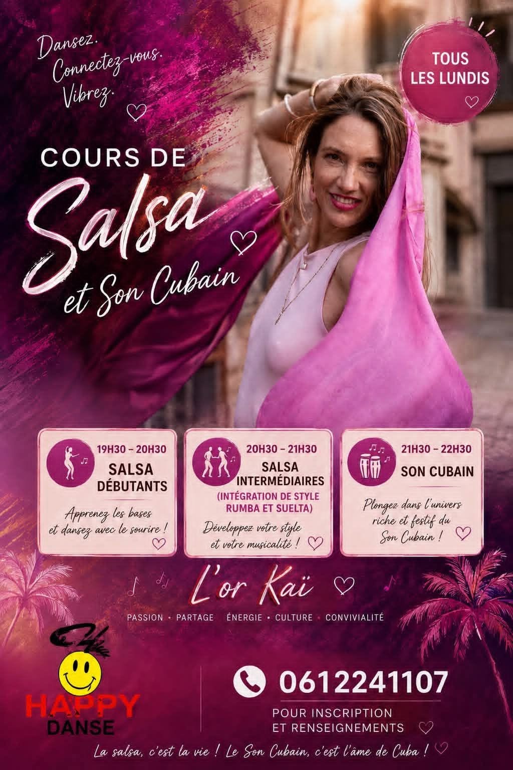 Portes-ouvertes : Cours hebdo de Salsa & son cubain pour tous à Verdun-sur-garonne