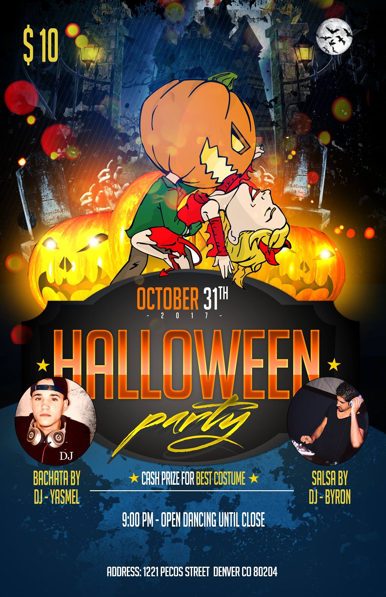 Halloween SALSA PARTY