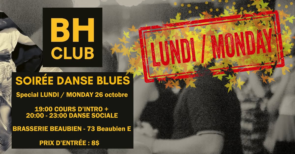 Danse Blues à la Brasserie Beaubien
