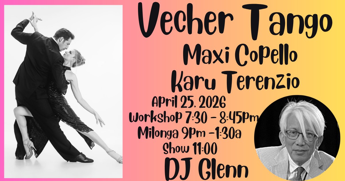 Vecher Tango at the Russian Center of San Francisco
