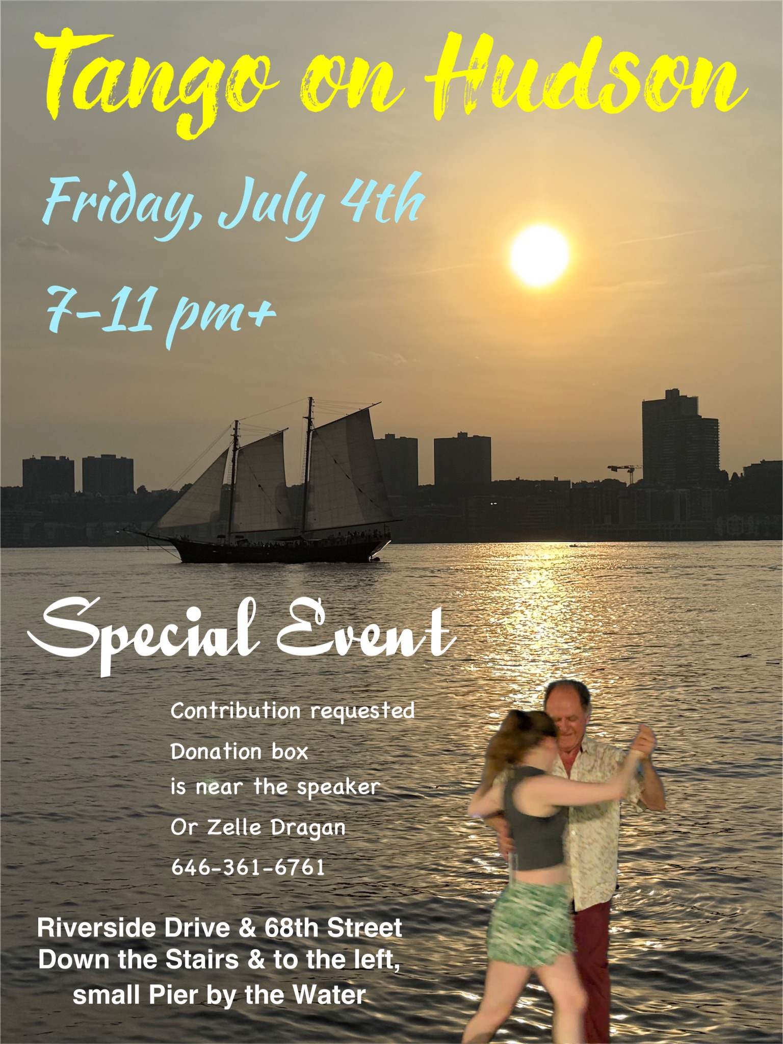 4th of July Tango on Hudson