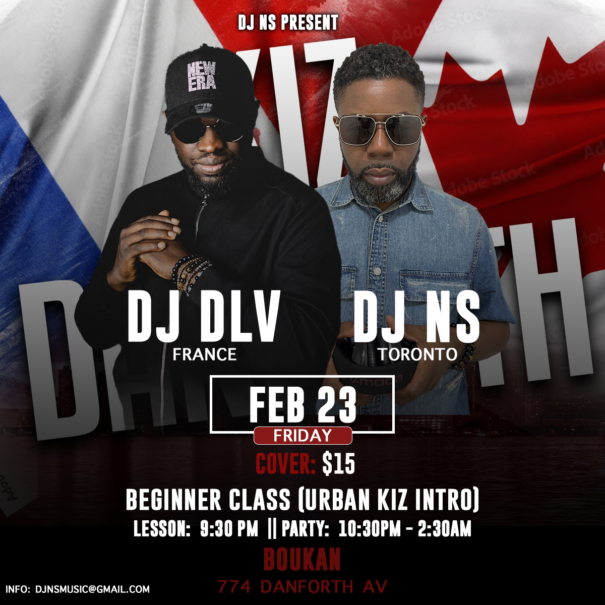 Kiz On The Danforth w DJ DLV & DJ NS