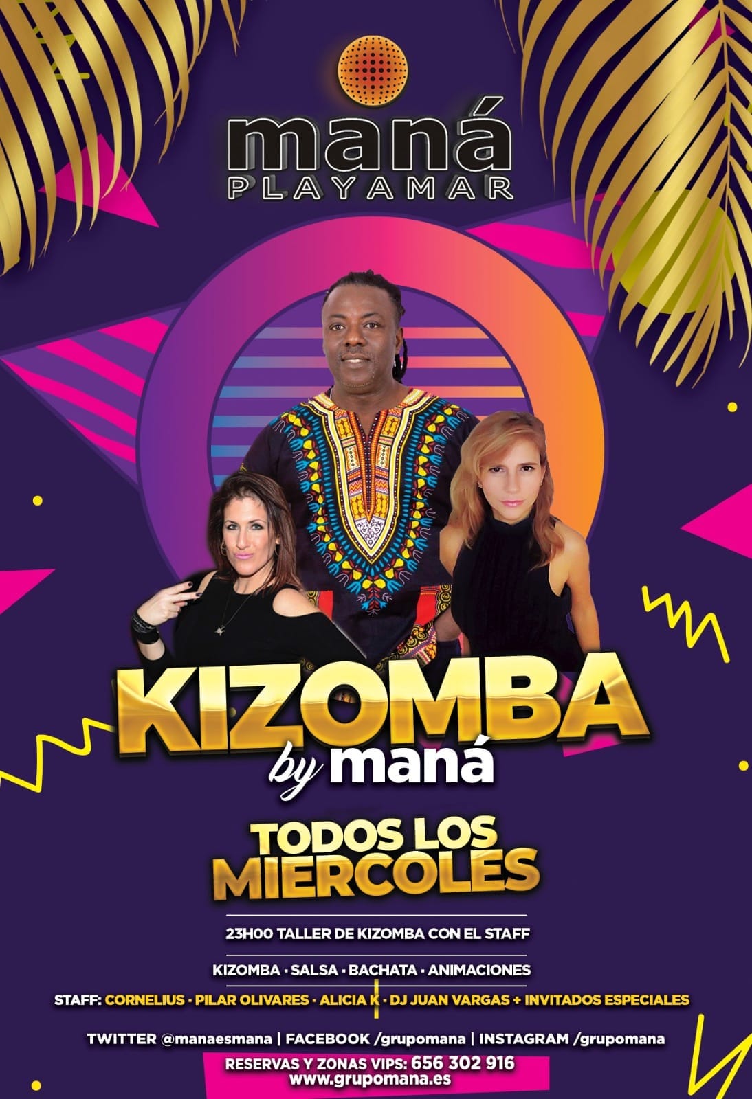 Kizomba By Maná, miércoles 8