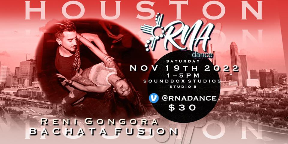 BACHATA FUSION WORKSHOP (Progressive Level) with Reni Gongora from RNA Dance