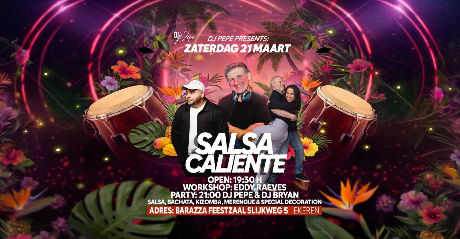 SALSA CALIENTE @ Barazza zaterdag 21 maart