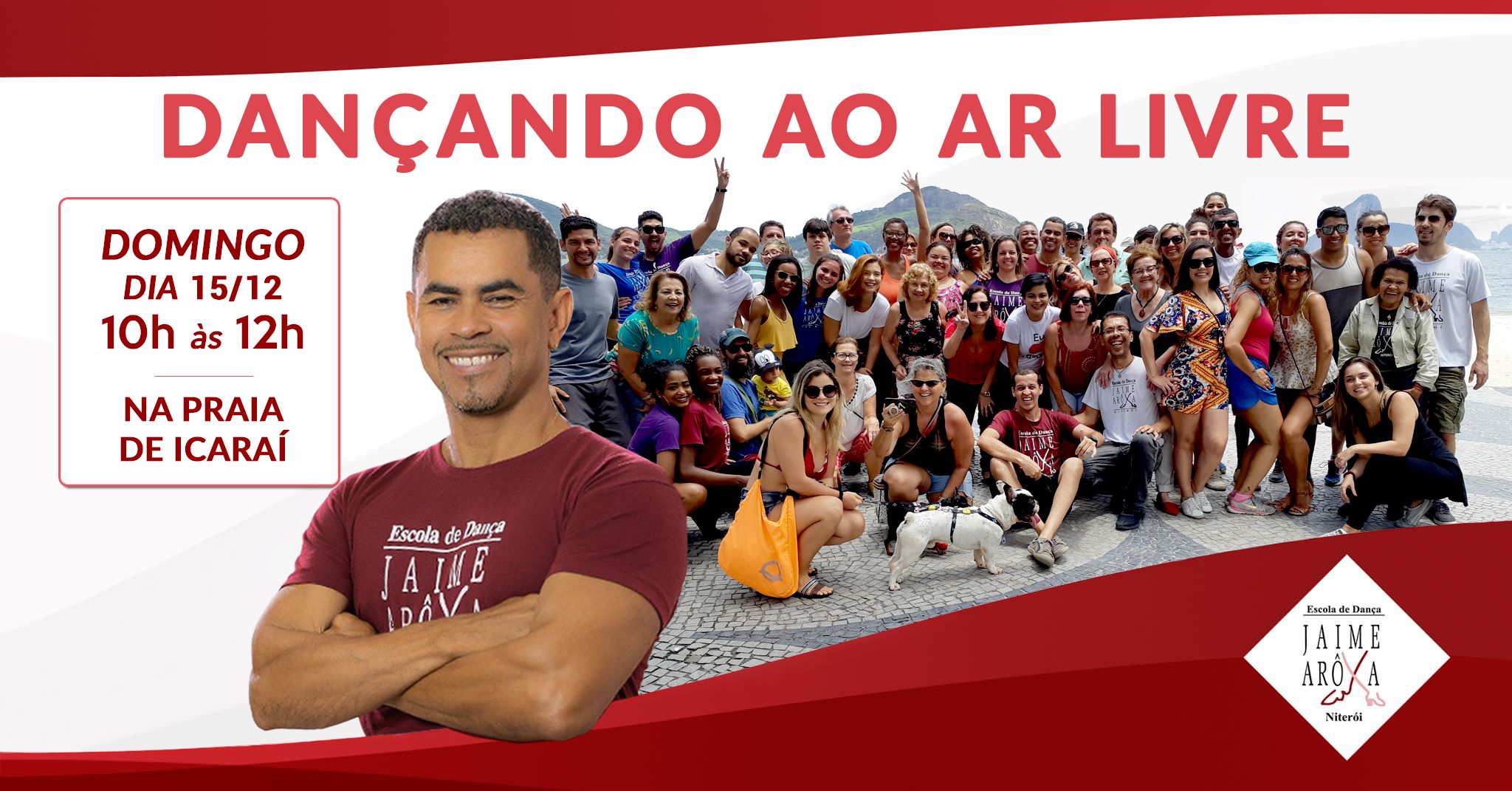 Projeto Dançando ao Ar Livre Edição Dezembro