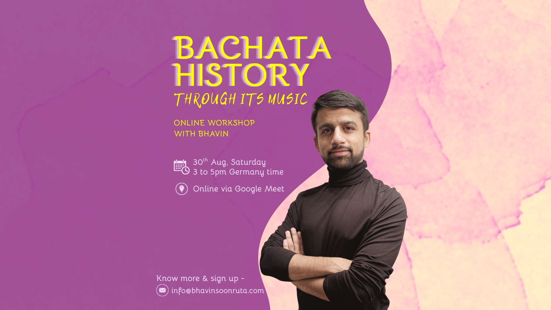 Online Workshop - Bachata History through its Music with Bhavin