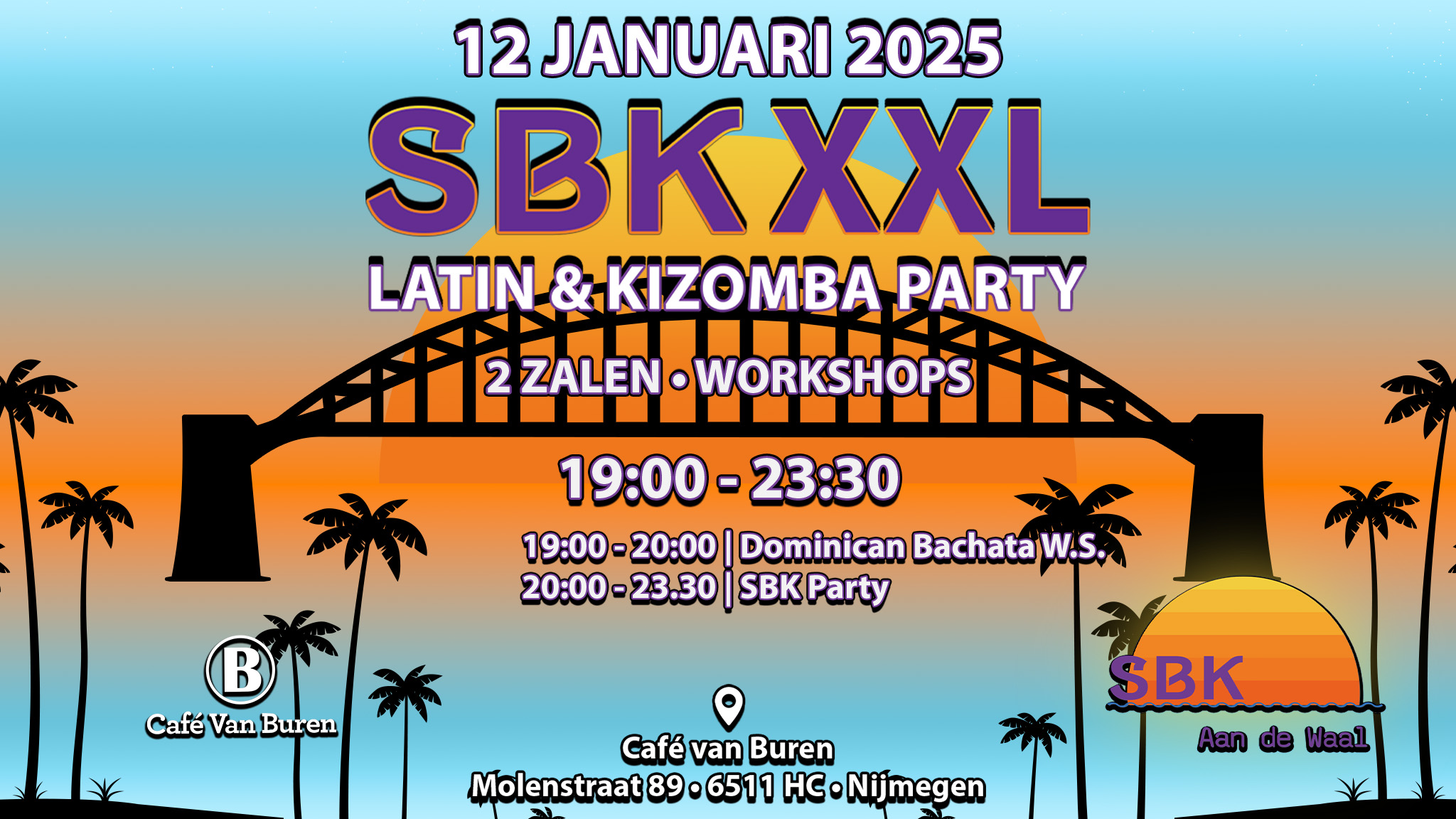 SBK XXL Latin & Kizomba Party 2 Areaβs Workshops