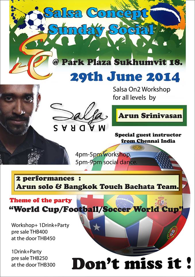 Salsa Concept Sunday Social at Park Plaza Vol.3