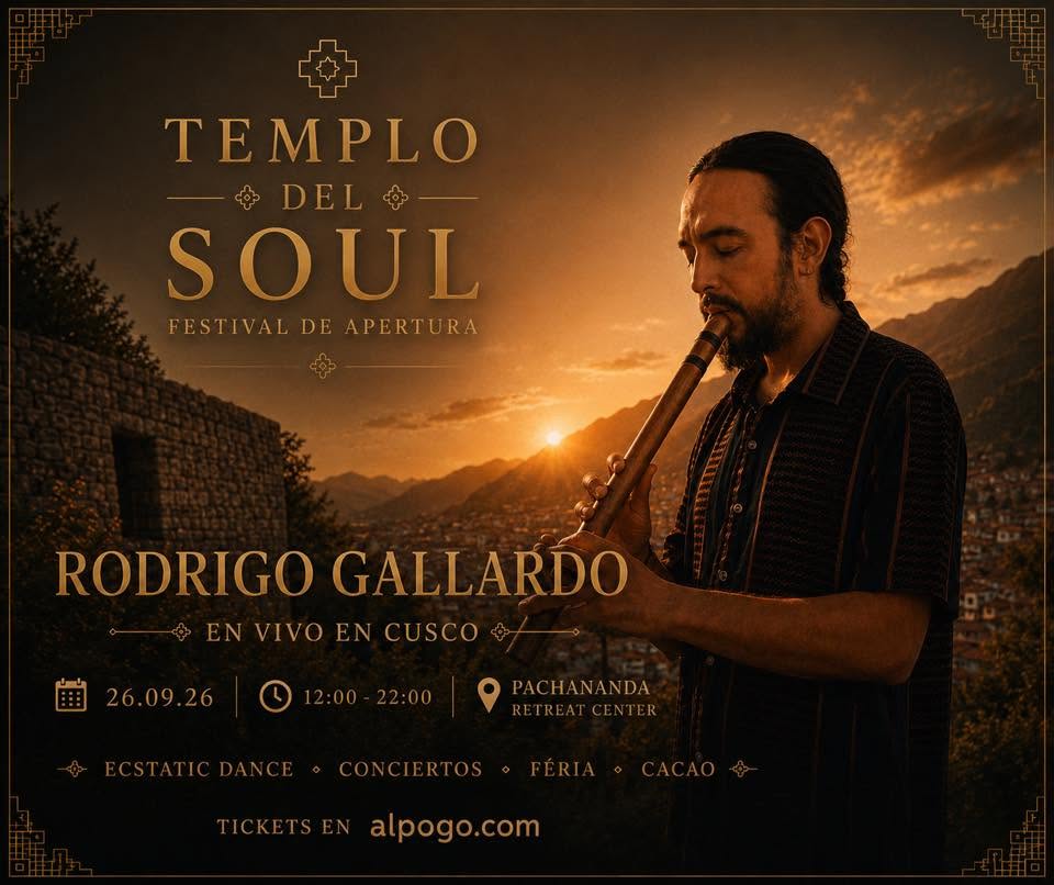 Rodrigo Gallardo en Cusco
