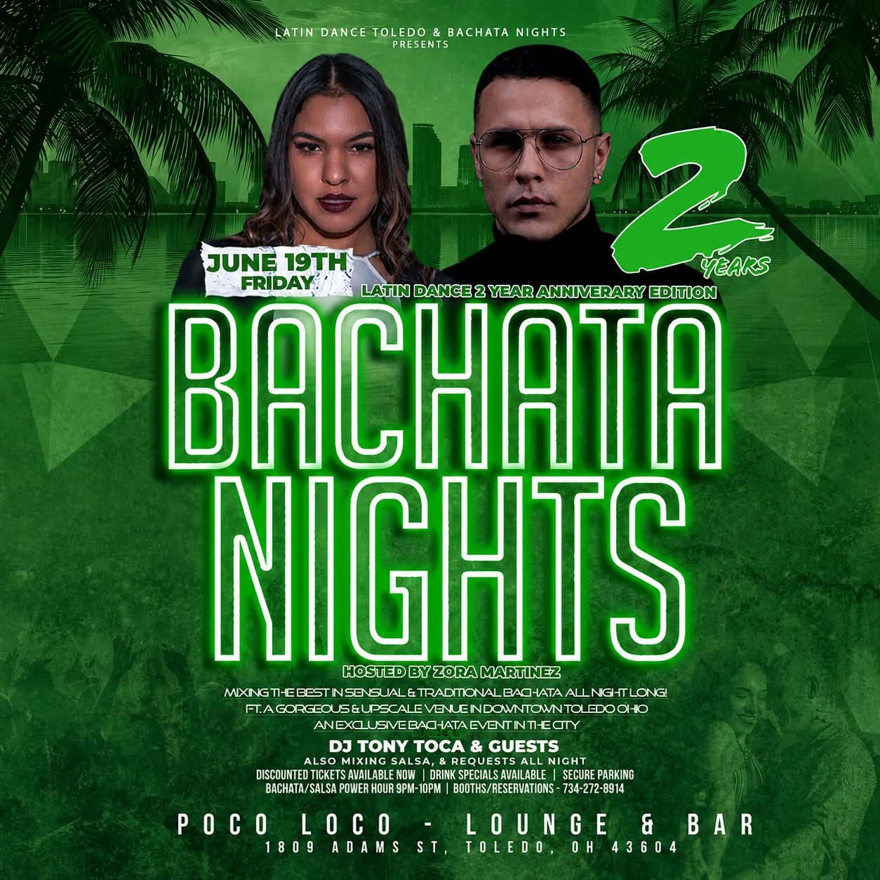 Bachata Nights - Toledo, Ohio Edition