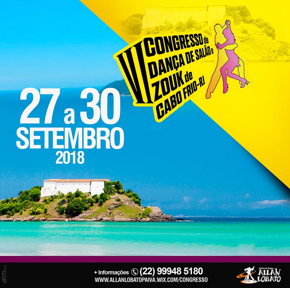 VI Congresso de Dança de Salão e Zouk de Cabo Frio