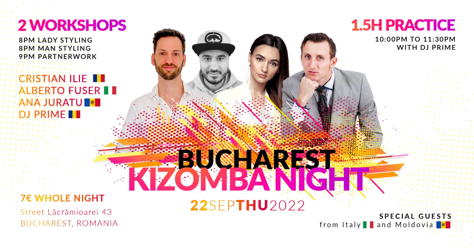 Bucharest Kizomba night