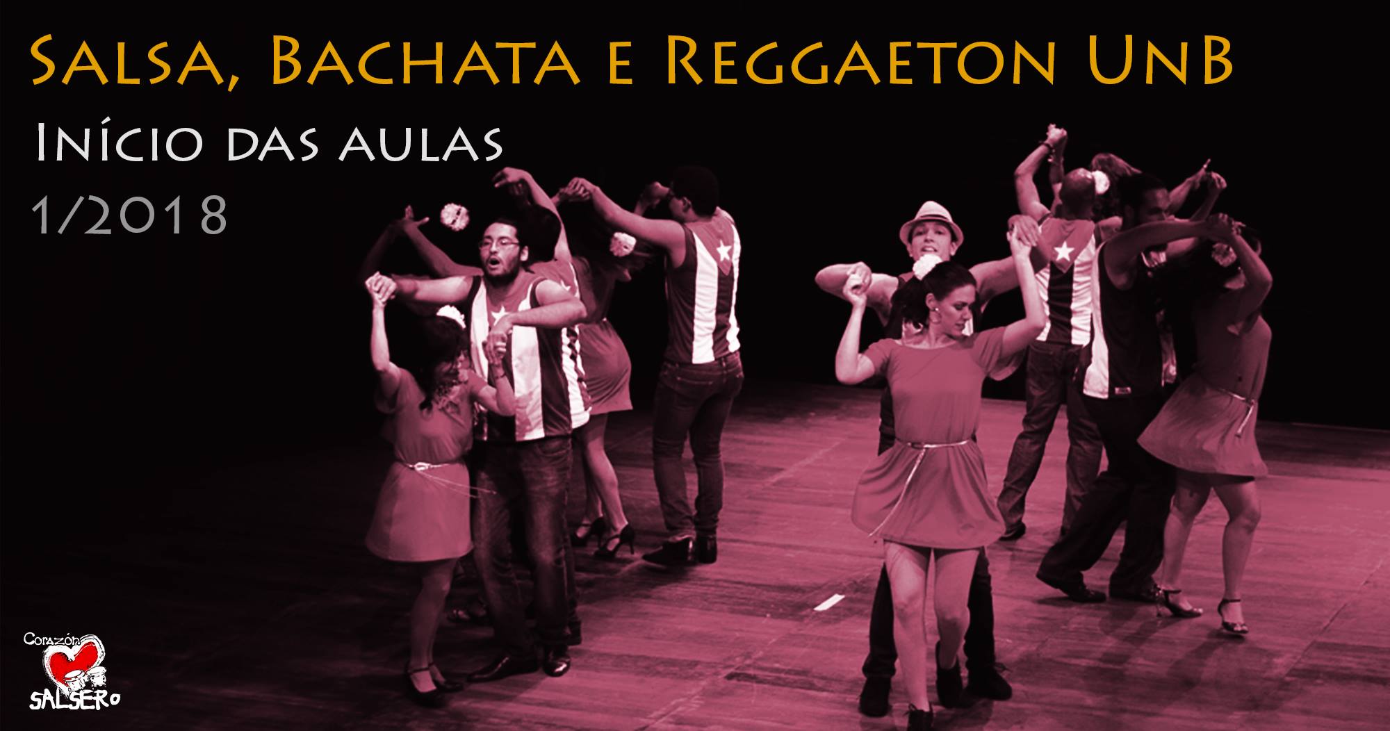 Salsa, Bachata e Reggaeton UnB - Início das aulas 1 2018