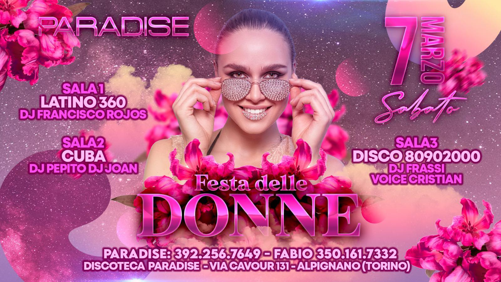 ๐FESTA DELLE DONNE PARADISE๐