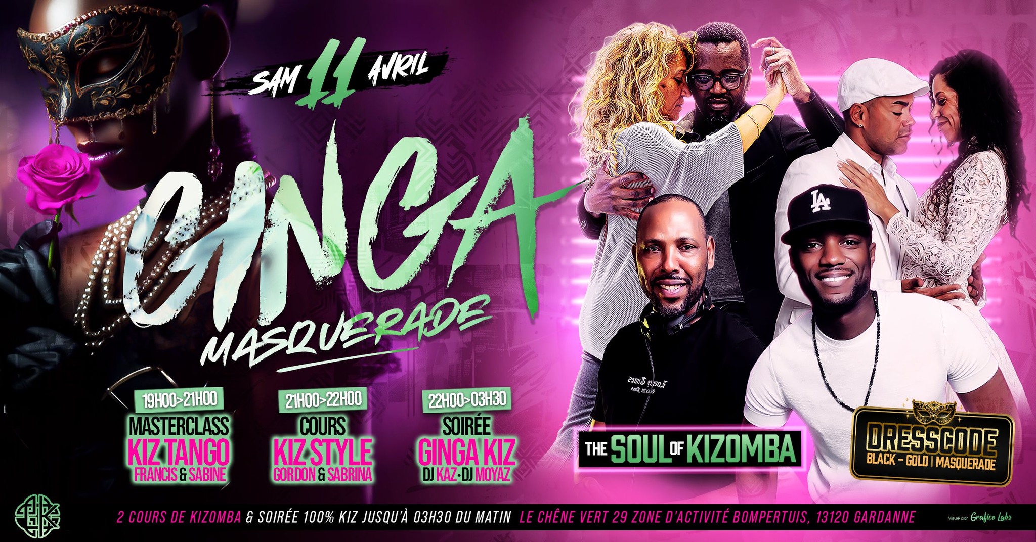 GINGA KIZ MASCARADE DJ KAZ & DJ MOYAZ