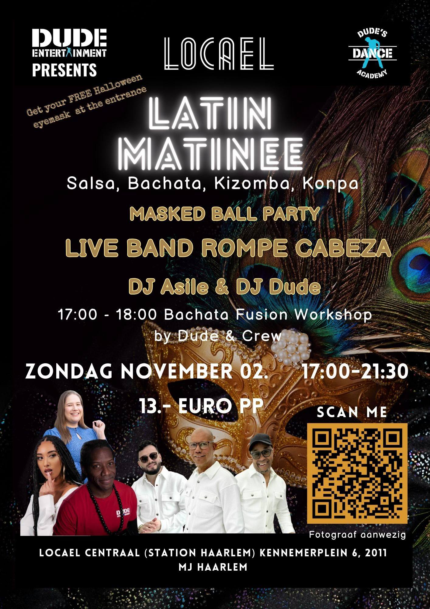 Latin Matinee @The Haarlem Station Locael Centraal Met 2 zalen