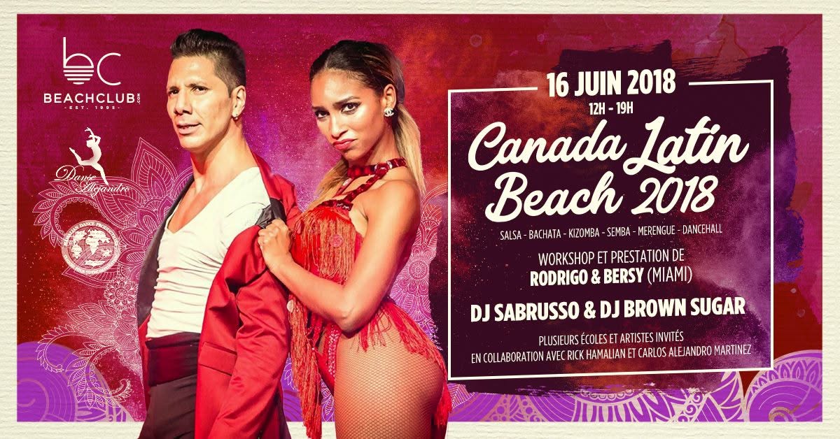 Canada Latin beach 2018 - Événement Principal