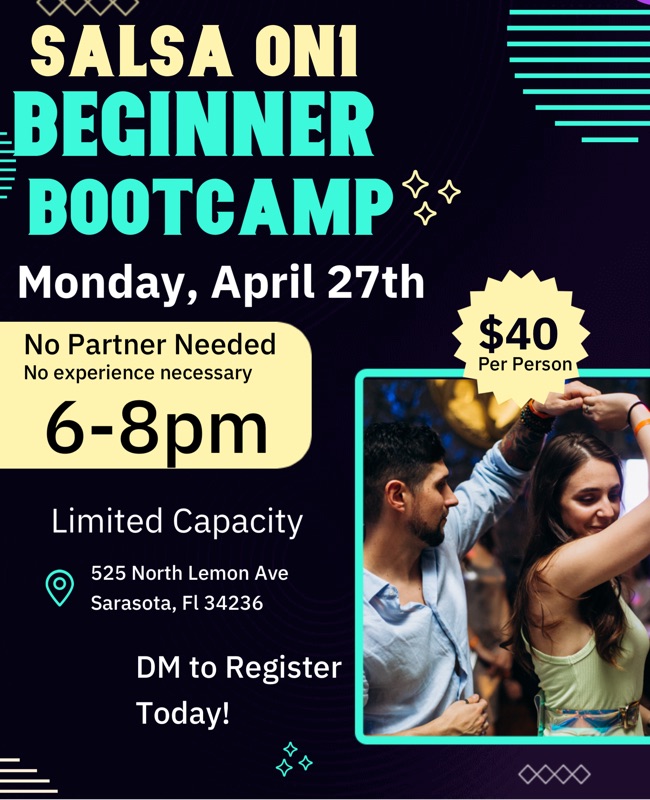 Accelerated (On1) Salsa Bootcamp