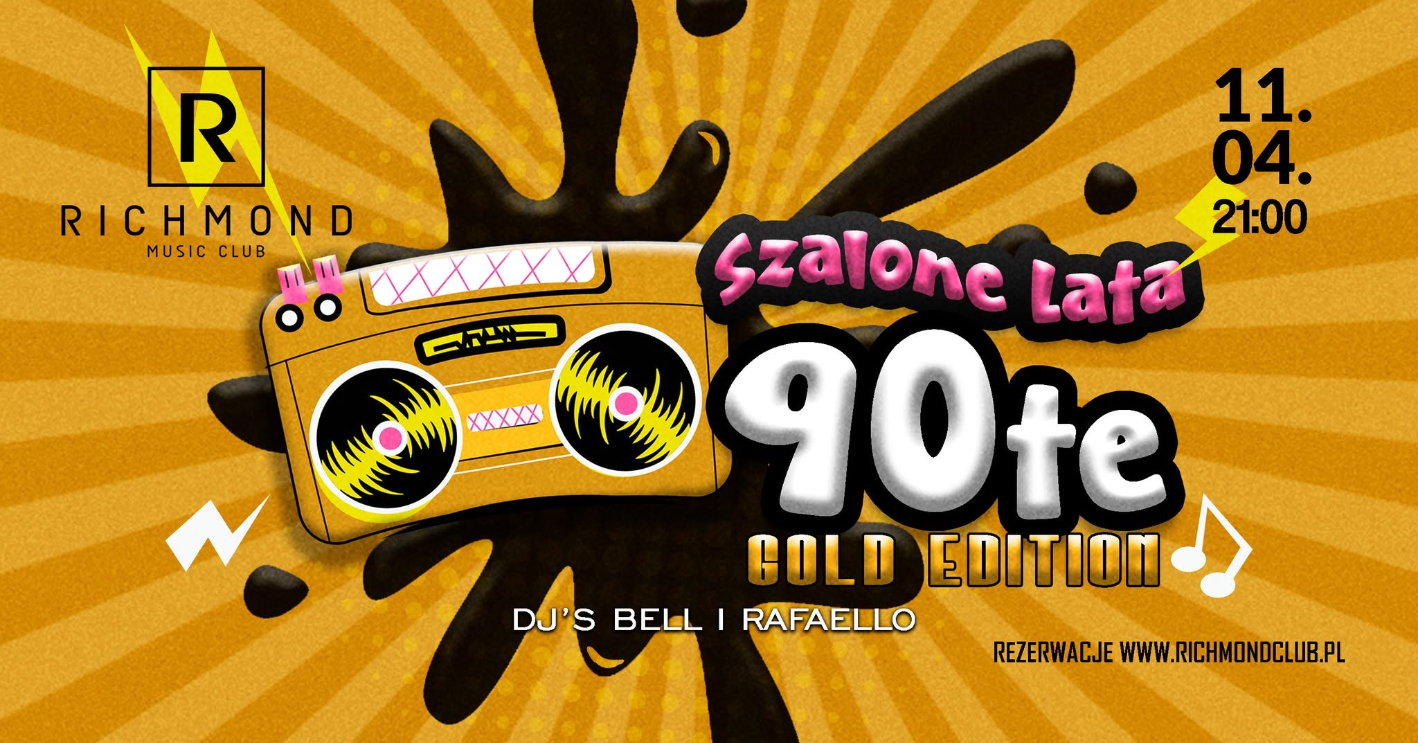 Szalone Lata 90'te - GOLD EDITION - DJ's Bell i Rafaello