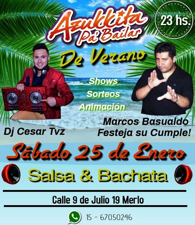 Azukkita de Verano Salsa y Bachata
