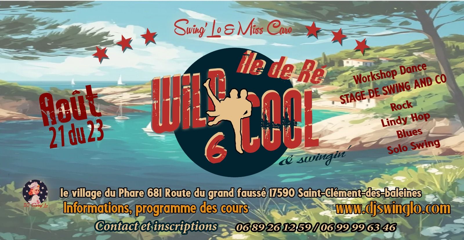 Wild Cool & Swingin ' 🔹️Île de Re🔹️